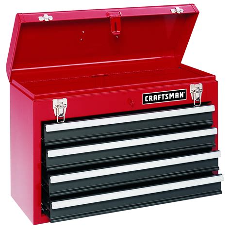 craftsman 4 drawer metal tool box|3 drawer portable tool chest.